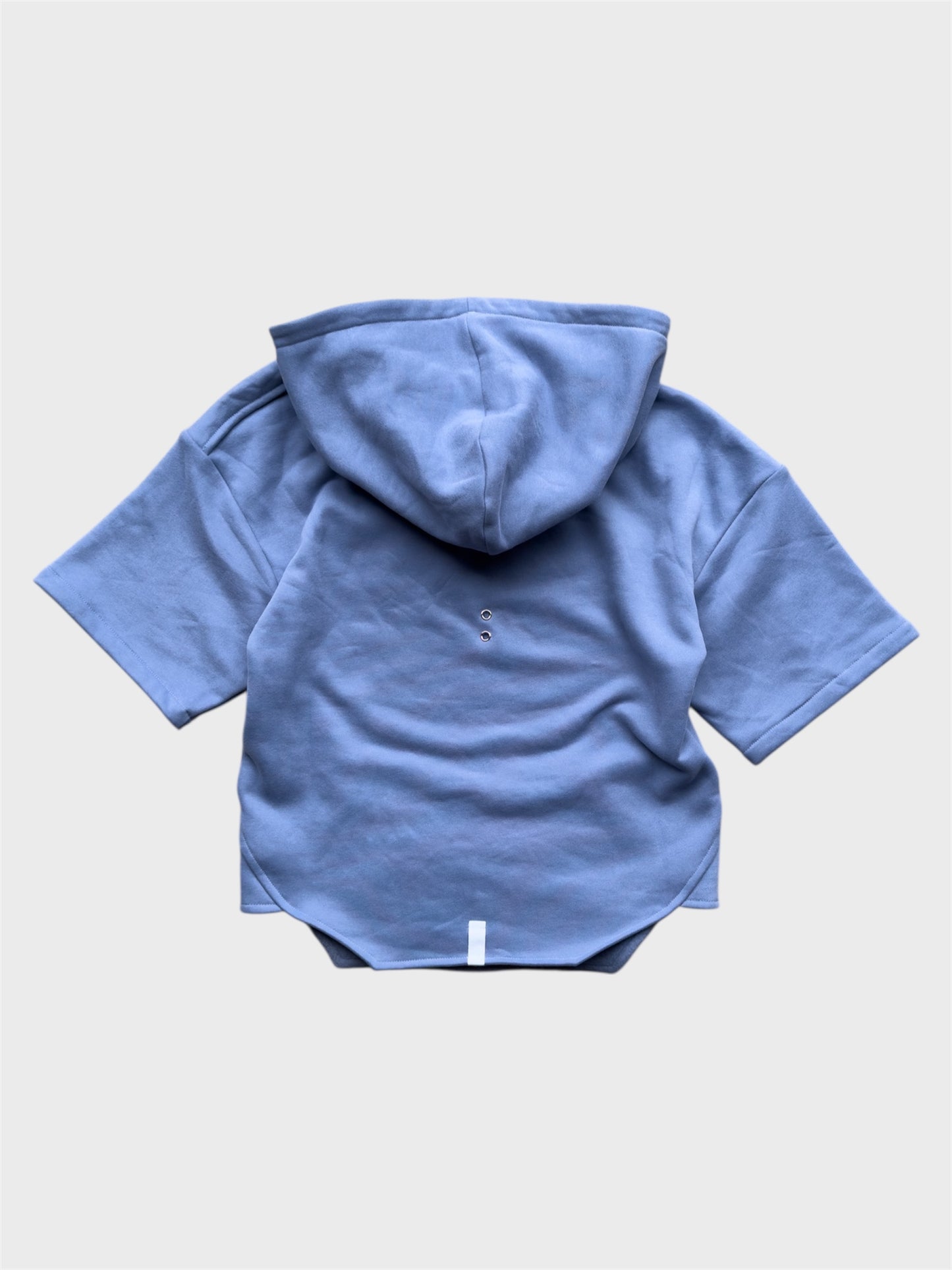 .Asym Hoodie Soft Blue