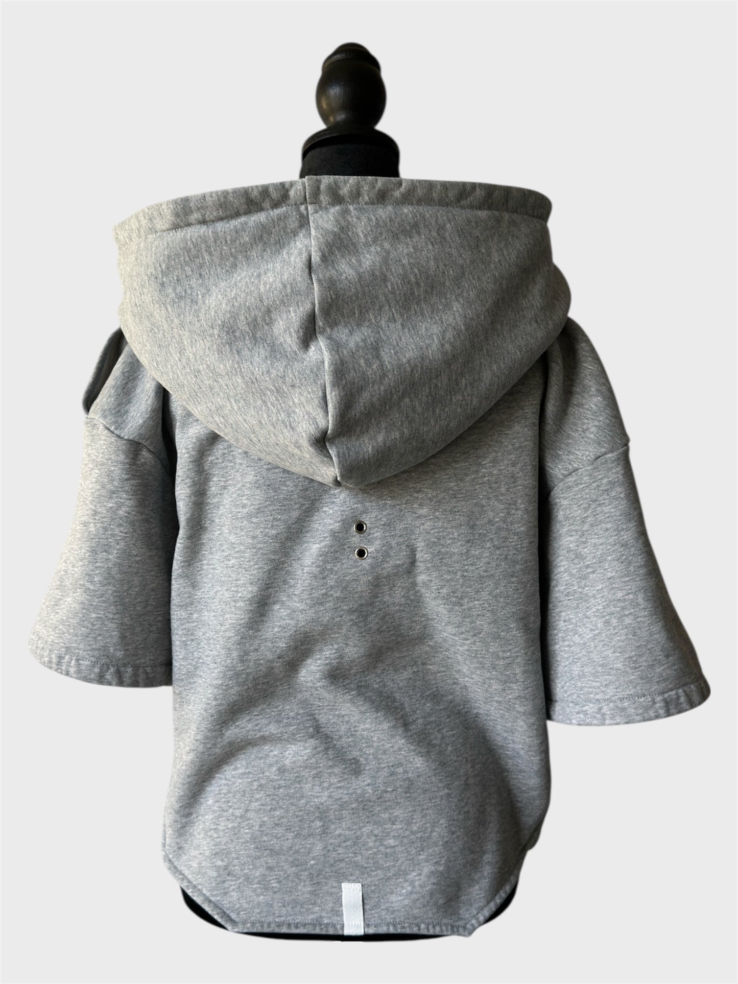 .Asym Hoodie Light Gray